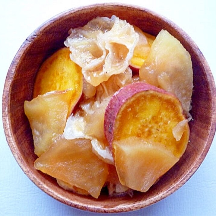 安納芋とりんごのレモン煮